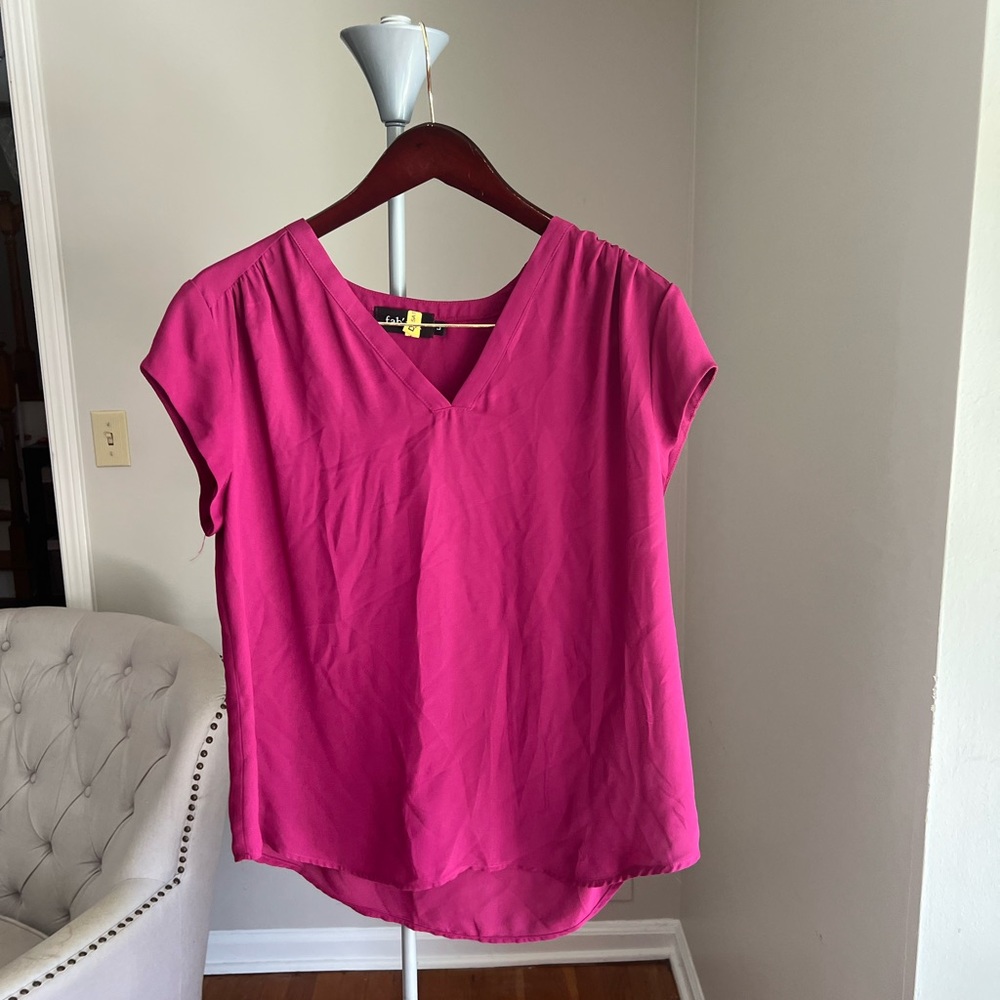 Pink blouse